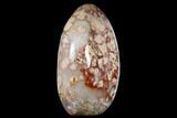 Tall Polished Flower Agate - Free Standing #181817-2